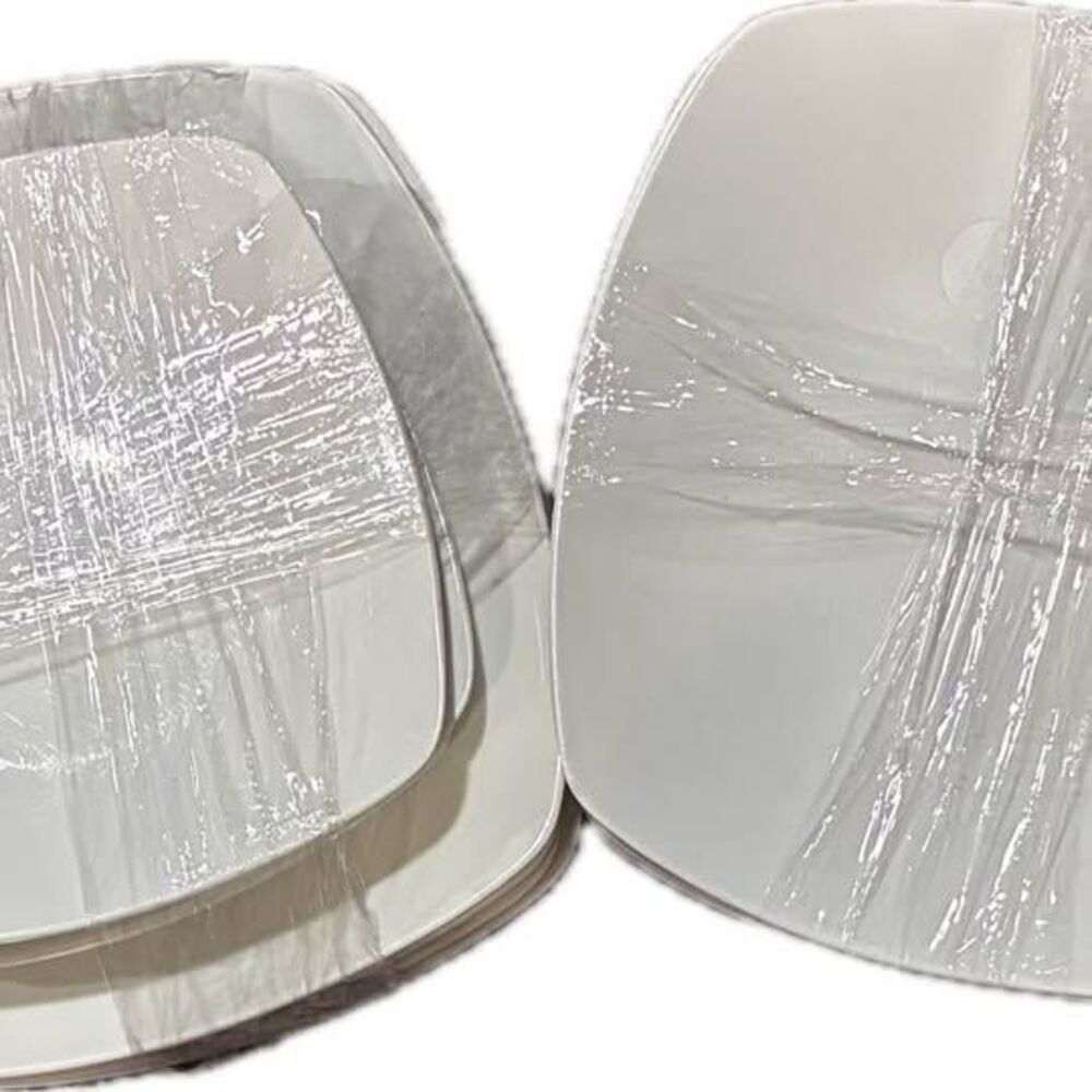 SALT White Square Dinner/Salad or Dessert Plates Set